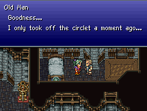 Screen shot from Final Fantasy 6 Stand Guard hack