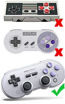 8Bitdo's retro Bluetooth gamepads