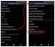 Setting up a gamepad in Snes9x EX+