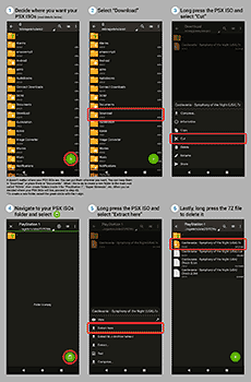 Moving and extracting 7Z files