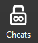 Cheats button