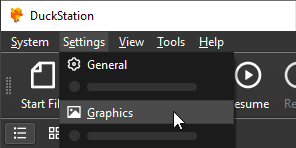 Entering Display Settings