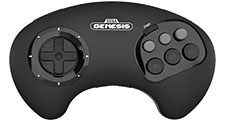 Retro-Bit BIG6 Genesis controller