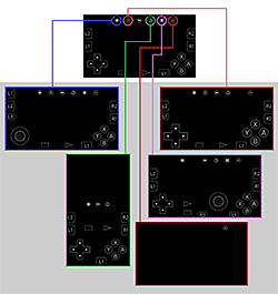 The screen overlay for RetroArch (regular, not plus)