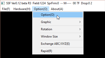 Entering SSF's BIOS Configuration