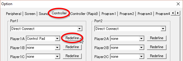 SSF's Controller Configuration