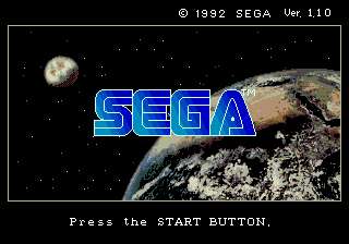 The first screen you see when you load a Sega CD game
