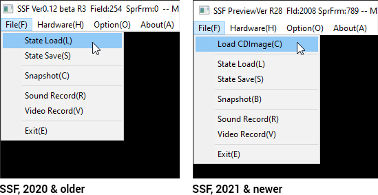 Old SSF vs. New SSF