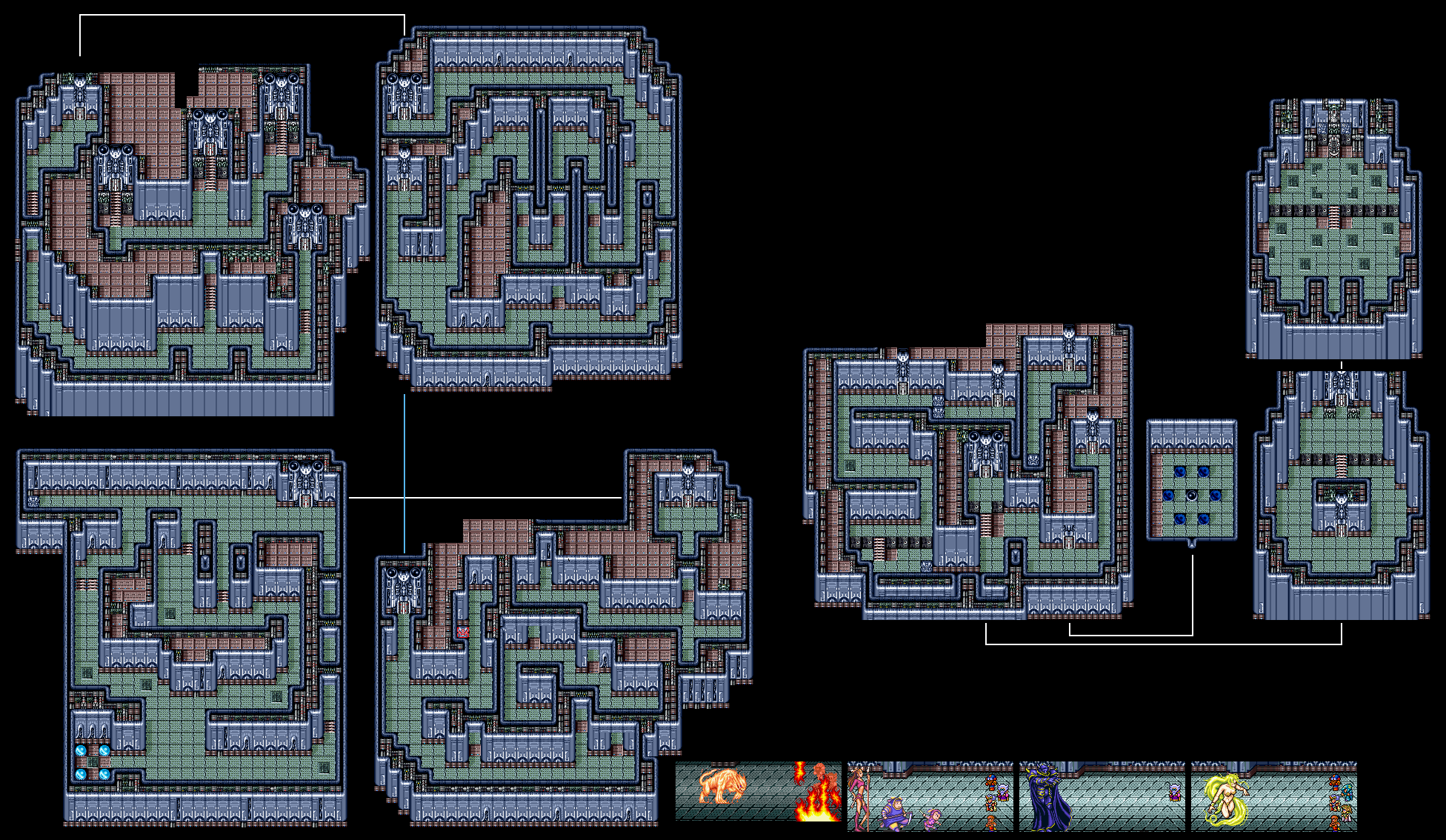 Ff4 Tower Of Babil Map