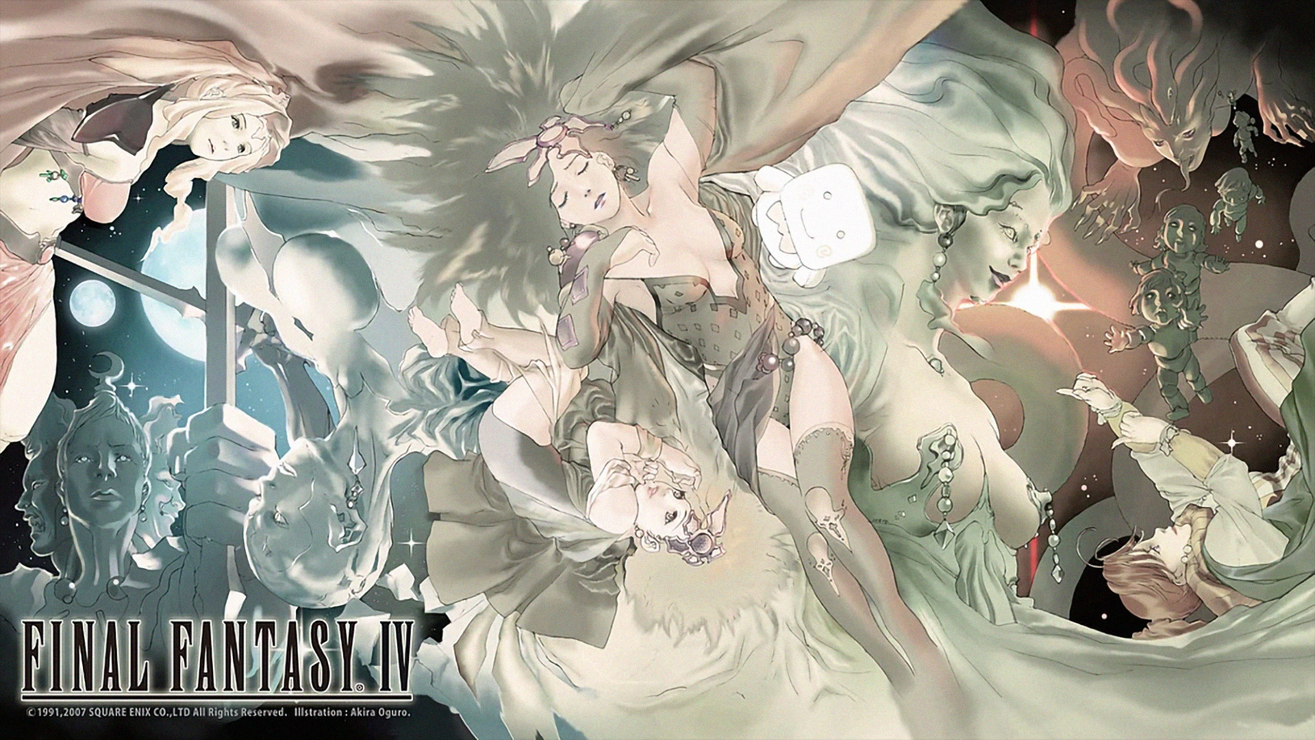 Final Fantasy 4 - Desktop Wallpapers