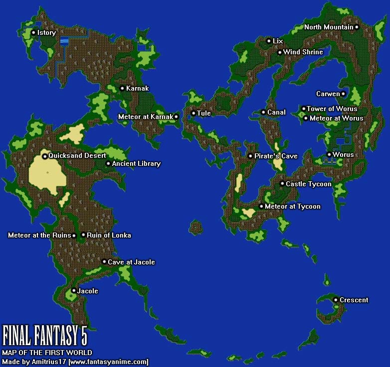 ff5 maps