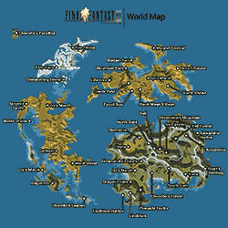 Final Fantasy IX World Map