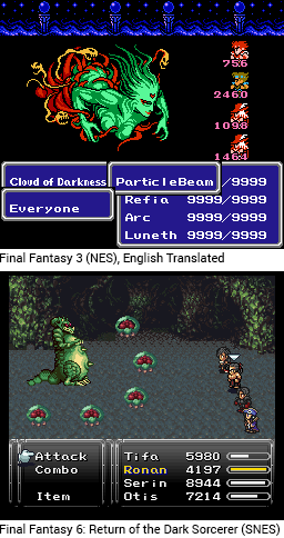 Final Fantasy 7 NES ROM Hack