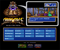 New main page for Shining Force