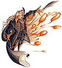 Castlevania: Symphony of the Night, Alucard throwing fire