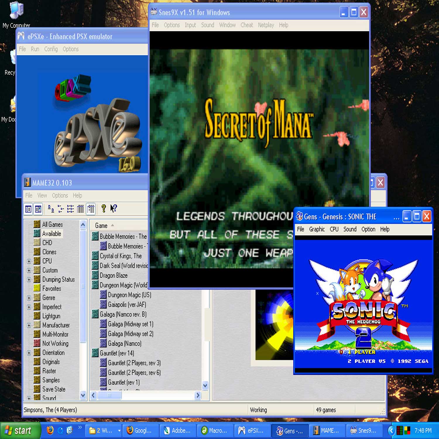 snes emulator games mac