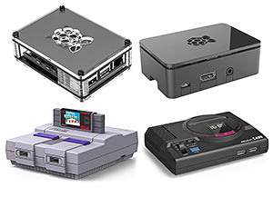 Various RetroPie cases