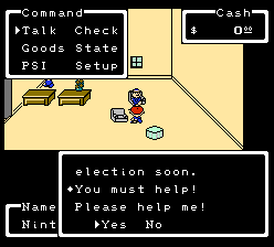 MOTHER on NES