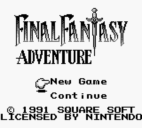 Final Fantasy Adventure for Game Boy Classic