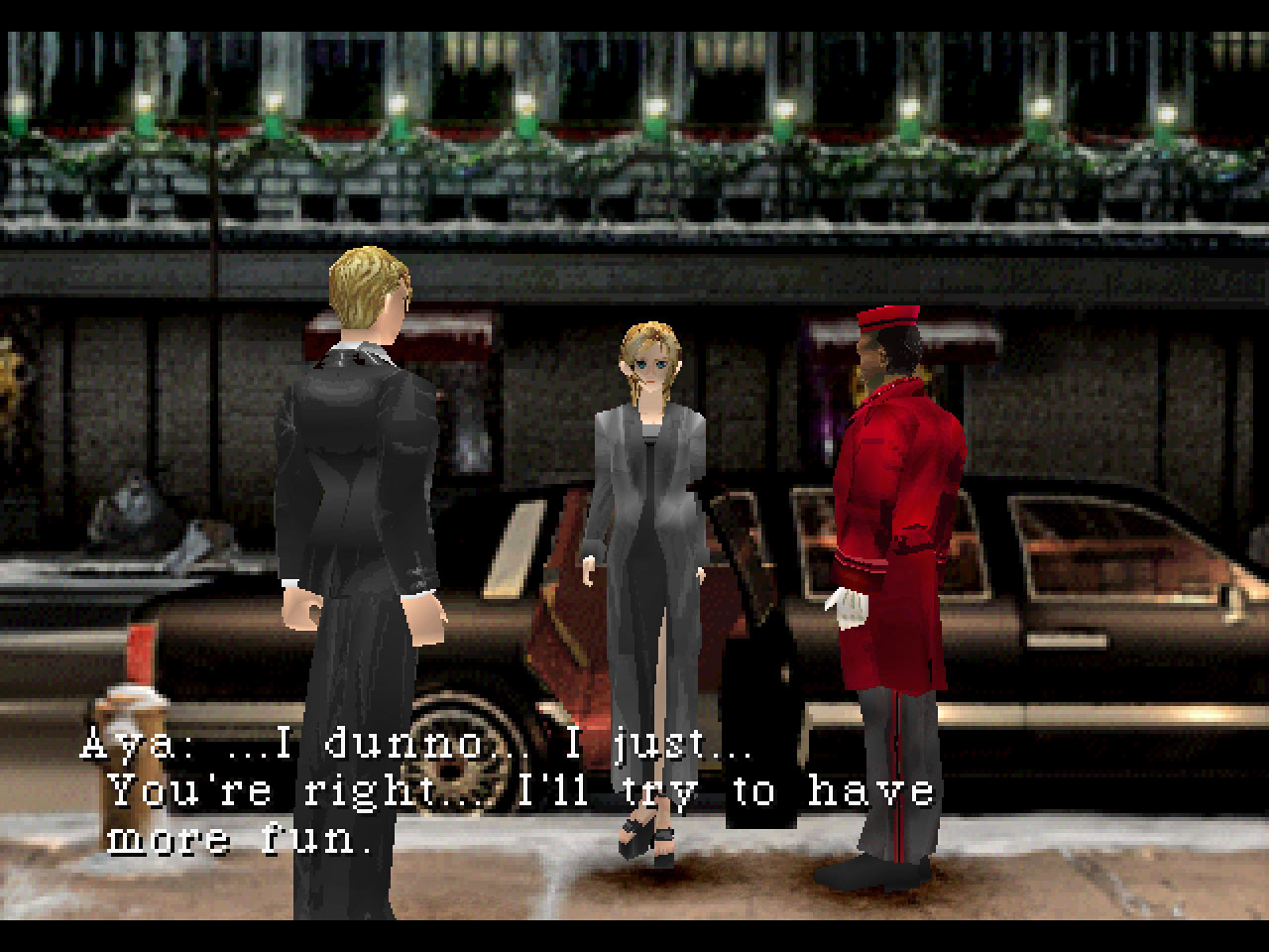 Day 1  Parasite Eve Screenshots