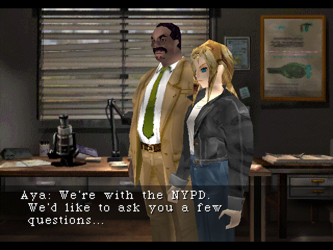 Day 1  Parasite Eve Screenshots