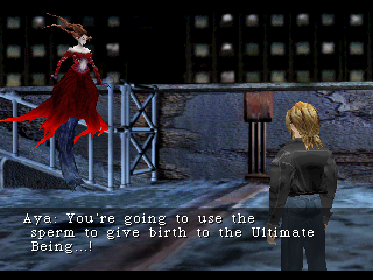 Day 4 | Parasite Eve Screenshots