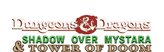 Dungeons & Dragons: Tower of Doom & Shadow Over Mystara for arcade