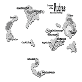 Aboveworld Map Labeled - Print Friendly