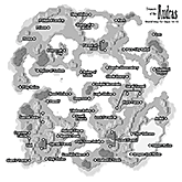 World Map Days 10-15 Labeled - Print Friendly