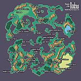 World Map Days 8-10 Labeled